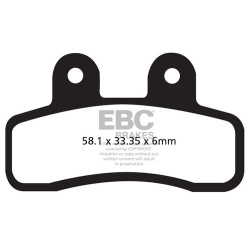 EBC Kočione obloge Organic FA FA448