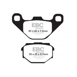 EBC Kočione obloge Organic FA FA707