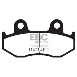 EBC Kočione obloge SFA Scooter Organic SFA323