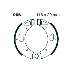 EBC Prednje Kočione obloge&nbsp; Organic 805
