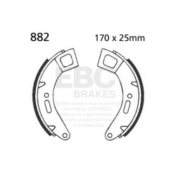 EBC Prednje Kočione obloge&nbsp; Organic 805