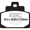 EBC Brake pads Organic SFA681
