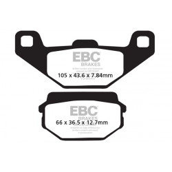 EBC Kočione obloge  Organic FA297