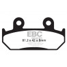 EBC Brake pads Organic FA121