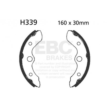 Kočioni diskovi EBC Moto EBC Kočione obloge Organic FA FA069/2 | race-shop.hr