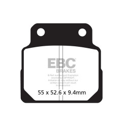 EBC Kočione obloge Organic FA FA122