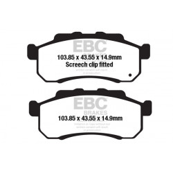 EBC Kočione obloge&nbsp; Organic FA712TT