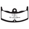 EBC Brake pads Organic FA080