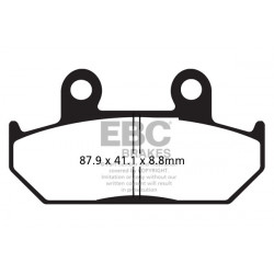 EBC Kočione obloge Organic FA FA124