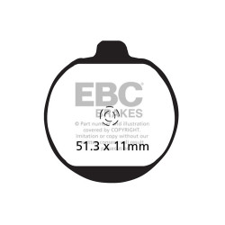 EBC Kočione obloge Organic FA FA062