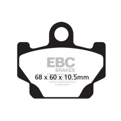 EBC Kočione obloge Organic FA FA081