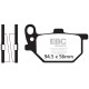 Kočioni diskovi EBC Moto EBC Kočione obloge Organic FA FA041 | race-shop.hr