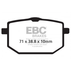 EBC Kočione obloge&nbsp; Organic FA118