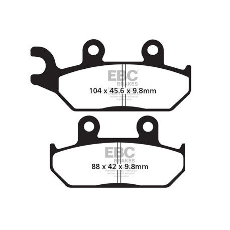 Kočioni diskovi EBC Moto EBC Kočione obloge Carbon TT FA172TT | race-shop.hr