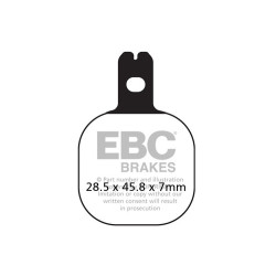 EBC Kočione obloge Organic FA FA184