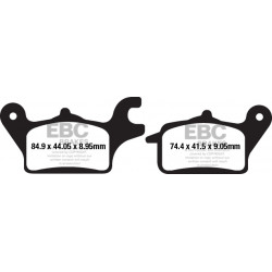 EBC Kočione obloge&nbsp; Organic SFA655
