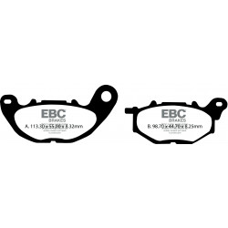 EBC Kočione obloge&nbsp; Organic SFA705