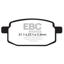 EBC Kočione obloge SFAC Scooter Carbon SFAC169