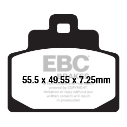 EBC Kočione obloge&nbsp; SFAC SFAC681