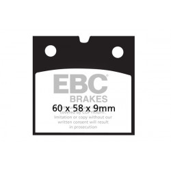 EBC Kočione obloge V Semi-Sintered FA077V