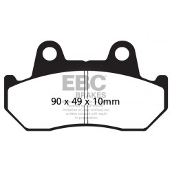 EBC Kočione obloge Semi-Sintered FA069/2V