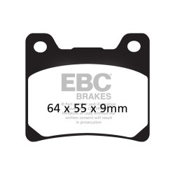 EBC Kočione obloge V Semi-Sintered FA088V