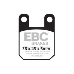 EBC Kočione obloge V Semi-Sintered FA115V