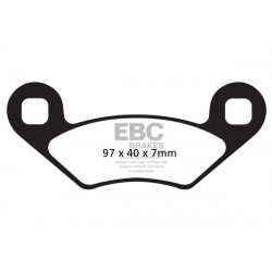 EBC Kočione obloge R Series Sintered FA159R