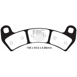 EBC Kočione obloge&nbsp; Sintered FA680R