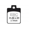 EBC Brake pads Sintered SFA260HH 