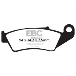 EBC Kočione obloge R Series Sintered FA185R