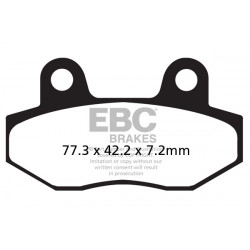 EBC Kočione obloge Double-H Sintered FA086HH