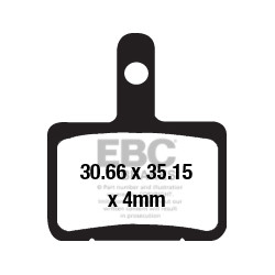 EBC Kočione čeljusti Grooved CFA327HH