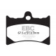 Kočioni diskovi EBC Moto EBC Kočione obloge Double-H Sintered FA126HH | race-shop.hr