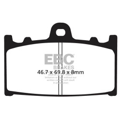 EBC Kočione obloge Double-H Sintered FA158HH