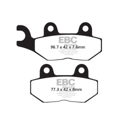 EBC Kočione obloge Double-H Sintered FA214HH