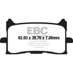 EBC Kočione obloge Double-H Sintered FA679HH