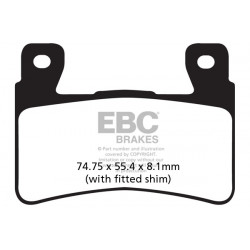 EBC Kočione obloge&nbsp; Sintered FA265HH