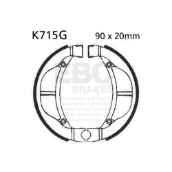 EBC Kočione čeljusti Grooved K715G