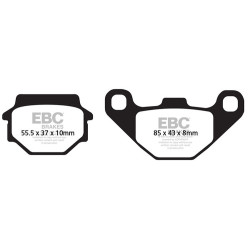 EBC Kočione obloge Double-H Sintered FA067HH