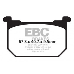 EBC Kočione obloge&nbsp; Sintered FA068HH