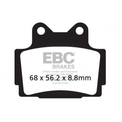 EBC Kočione obloge Double-H Sintered FA104HH