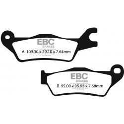 EBC Kočione obloge Double-H Sintered FA715HH