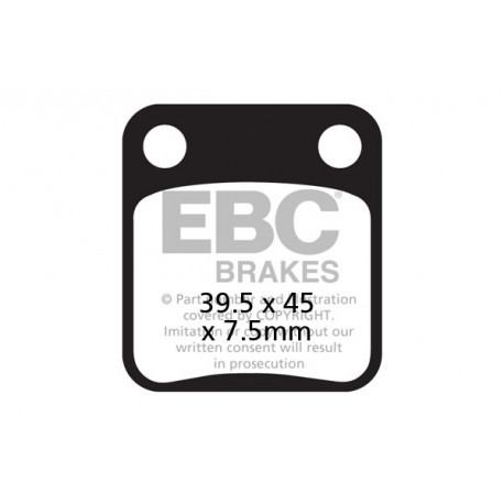 Kočioni diskovi EBC Moto EBC Kočione obloge MXS MXS054 | race-shop.hr