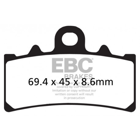 Kočioni diskovi EBC Moto EBC Kočione obloge EPFA EPFA433/4HH | race-shop.hr