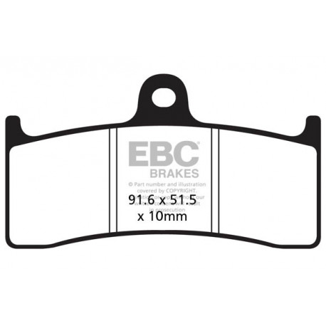 Kočioni diskovi EBC Moto EBC Kočione obloge EPFA EPFA442/4HH | race-shop.hr