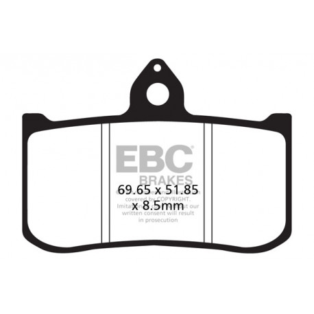 Kočioni diskovi EBC Moto EBC Kočione obloge EPFA EPFA239HH | race-shop.hr
