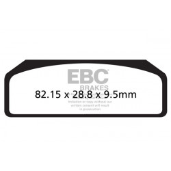 EBC Kočione obloge GPFAX Sintered Race GPFAX442/4HH
