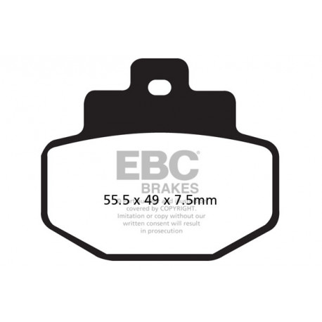 Kočioni diskovi EBC Moto EBC Kočione obloge SFA Scooter Organic SFA321 | race-shop.hr