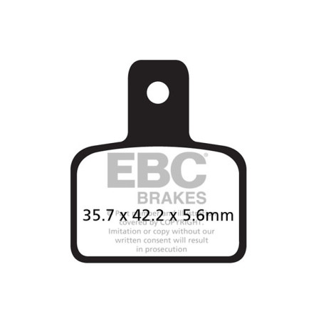 Kočioni diskovi EBC Moto EBC Kočione obloge Organic FA FA495 | race-shop.hr
